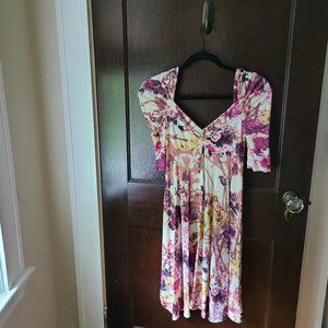 Off the Shoulder Just Cavalli Floral Dress